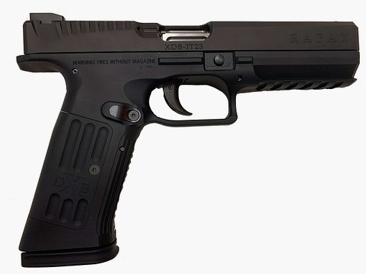 XDB Pistole Rapax II Schwarzoxid Kal.9X19