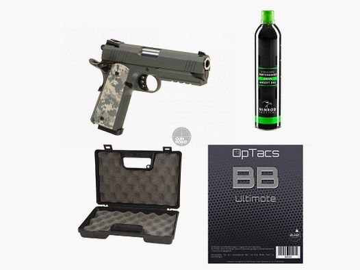 SET !!! Softair - Pistole - Tokyo Marui - Foliage Warrior GBB - ab 18, ber 0,5 Joule