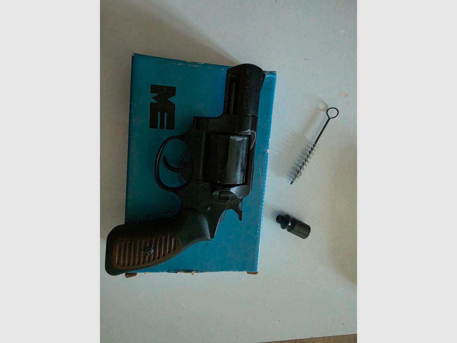ME-38 Compact PTB 542 mit F kennzeichnung Schreckschussrevolver