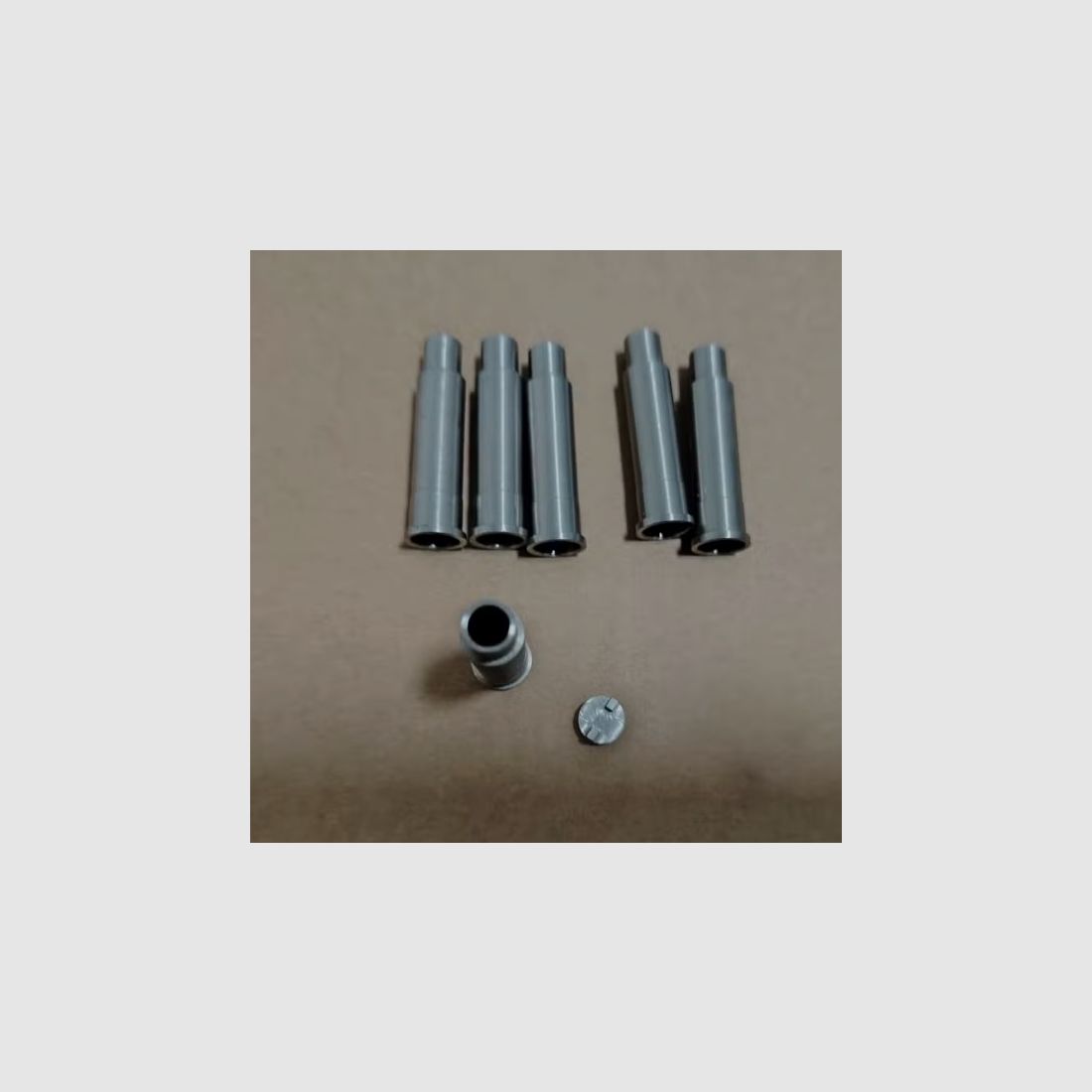 LEP Pufferpatrone RVS voor afgeschoten 6,8 mm patronen geschikt voor ME Bull Barrel Revolver