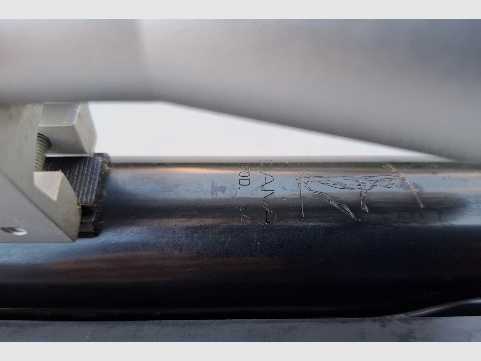 Air rifle Diana Mod. 54-cal. 4.5mm side lever with scope