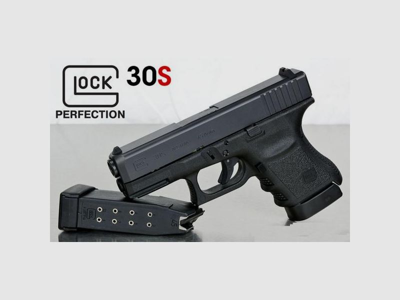GLOCK Pistole Mod. 30 S .45Auto