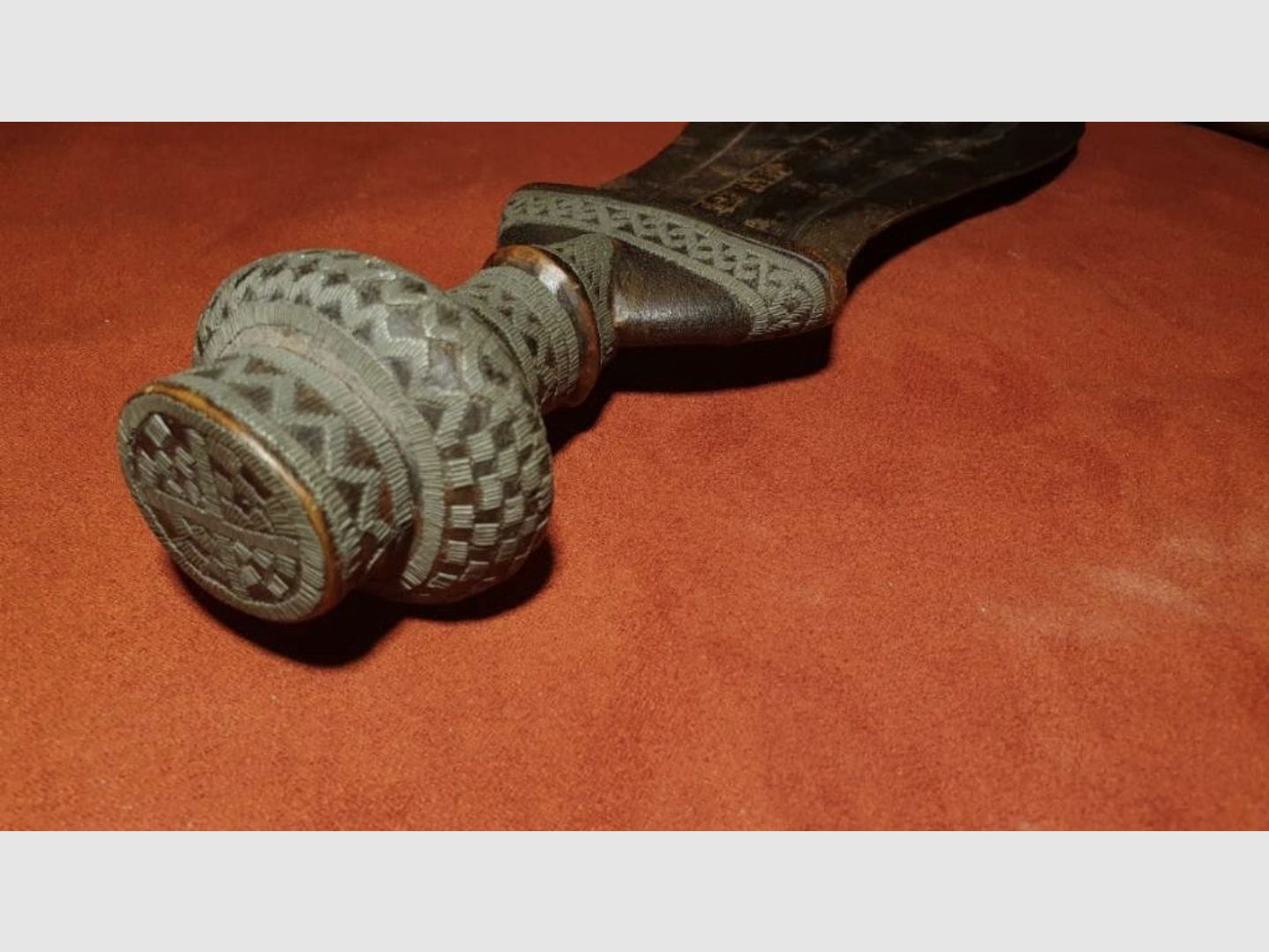 Bushono Ikula, épée de cérémonie Kurz/Zeremonienschwert Congo belge