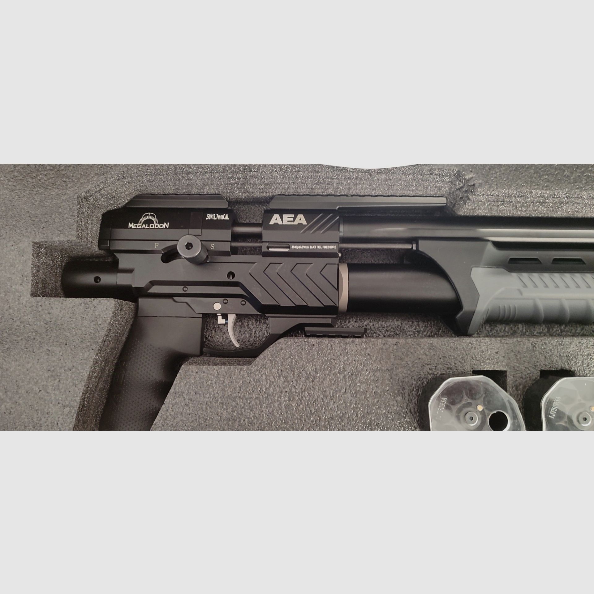 Fucile ad aria compressa AEA Megalodon F-Serie 7,5 Joule Nuovo! + Borsa per armi!