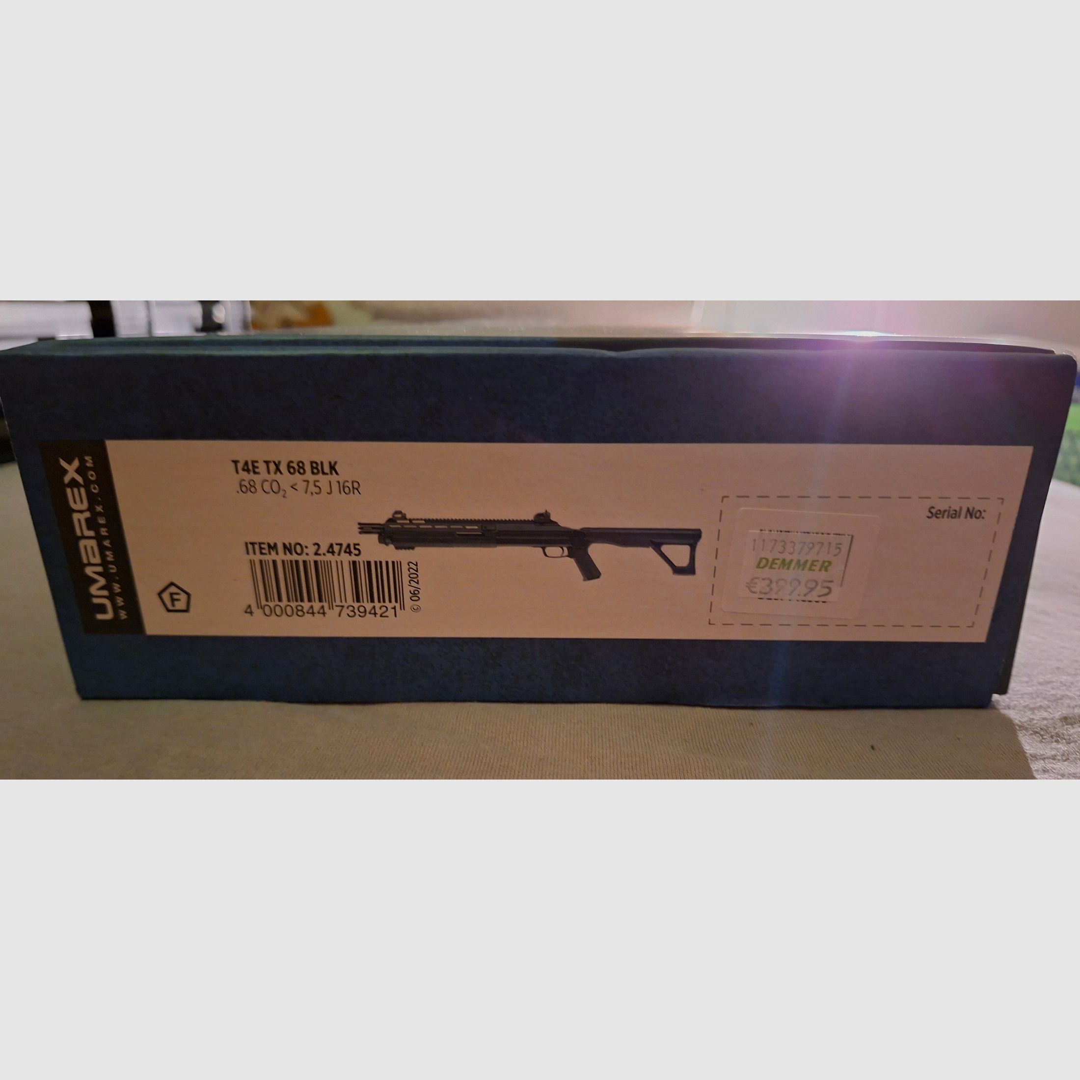 RAM PUMPGUN UMAREX HDX 68 /TX 68 NEU