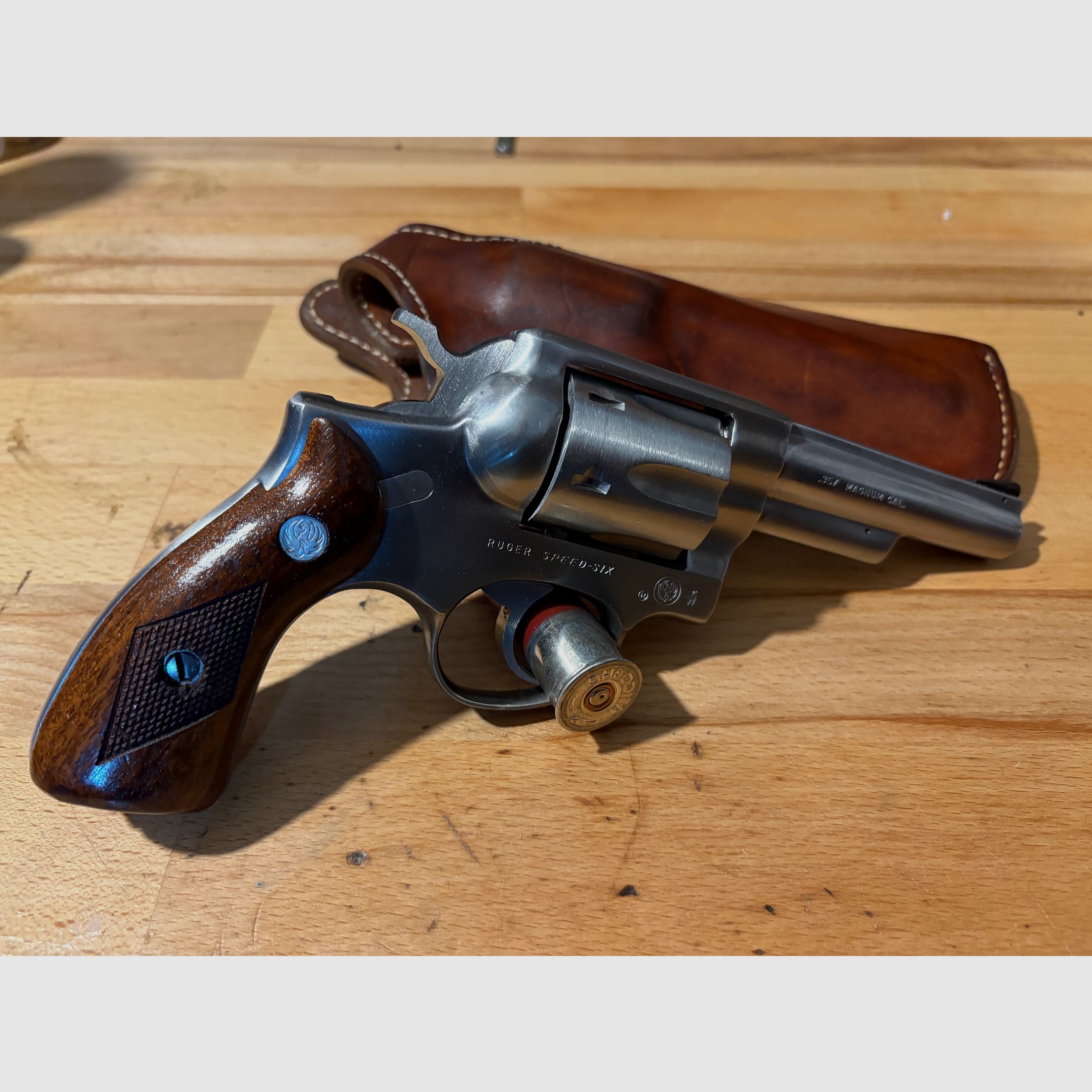 Revolver Ruger Speed Six 4“, .357 Magnum