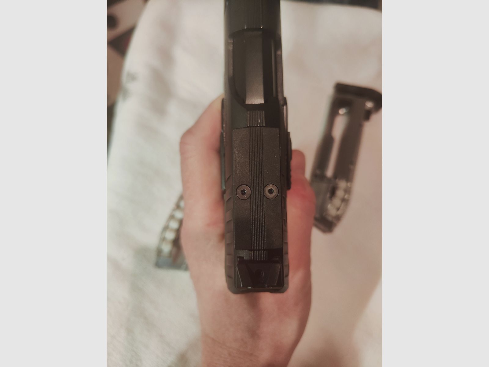 Umarex Walther Q5 Match Combo CO2 4,5mm Diabolo mit RedDot und Zusatzmagazin