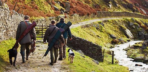 The equipment for young hunters