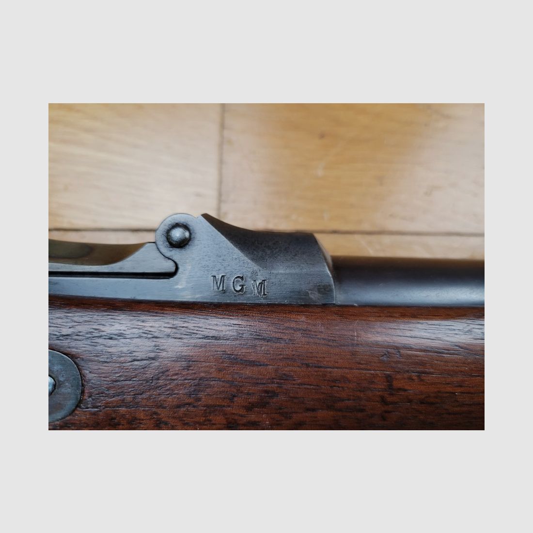 Außergewöhnliches Trapdoor-Gewehr Modell 1884 – Arsenal von Springfield – mächtiges Kaliber 45/70 – von März 1887 für die US-Armee – mythische Waffe des Wilden Westens – Museumszustand, Bild 6 von 30