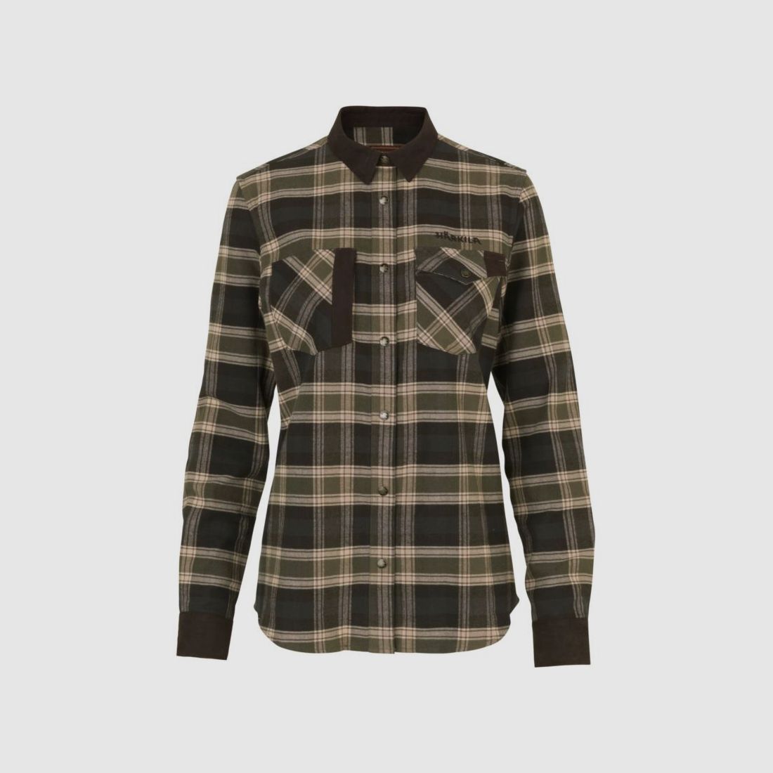 Härkila D-Flanellbluse Aivak Langarm, Bild 2 von 10