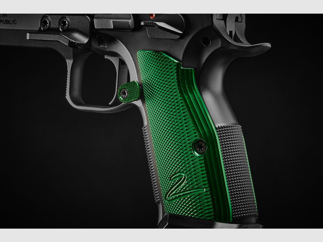 CZ 75 TS2 Racing Green 9mmLuger, Bild 7 von 9
