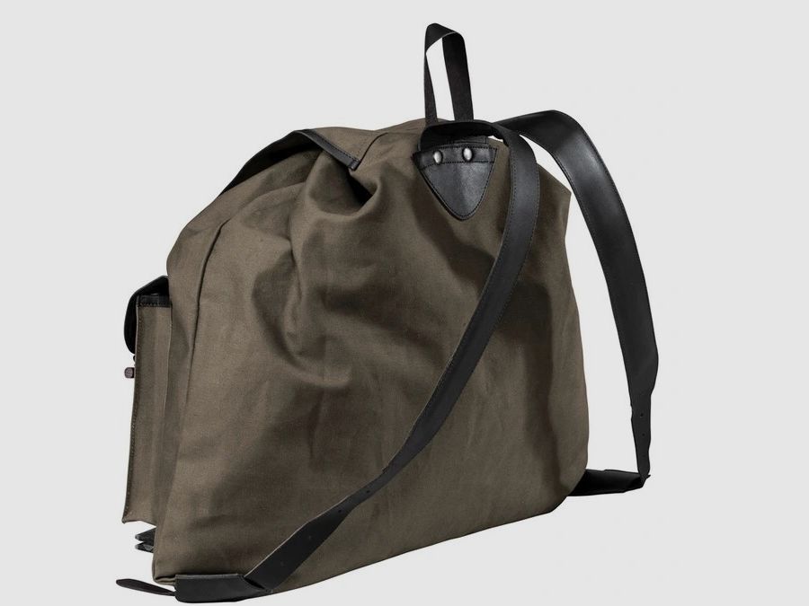 Parforce Segeltuch Rucksack – lautlos – oliv, Bild 2 von 3