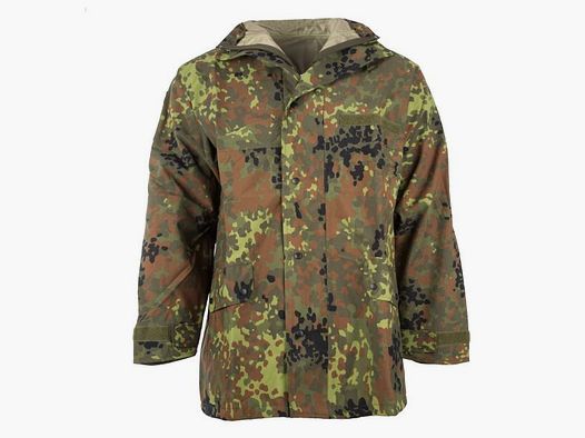 Mil-Tec BW Nässeschutzjacke flecktarn neu