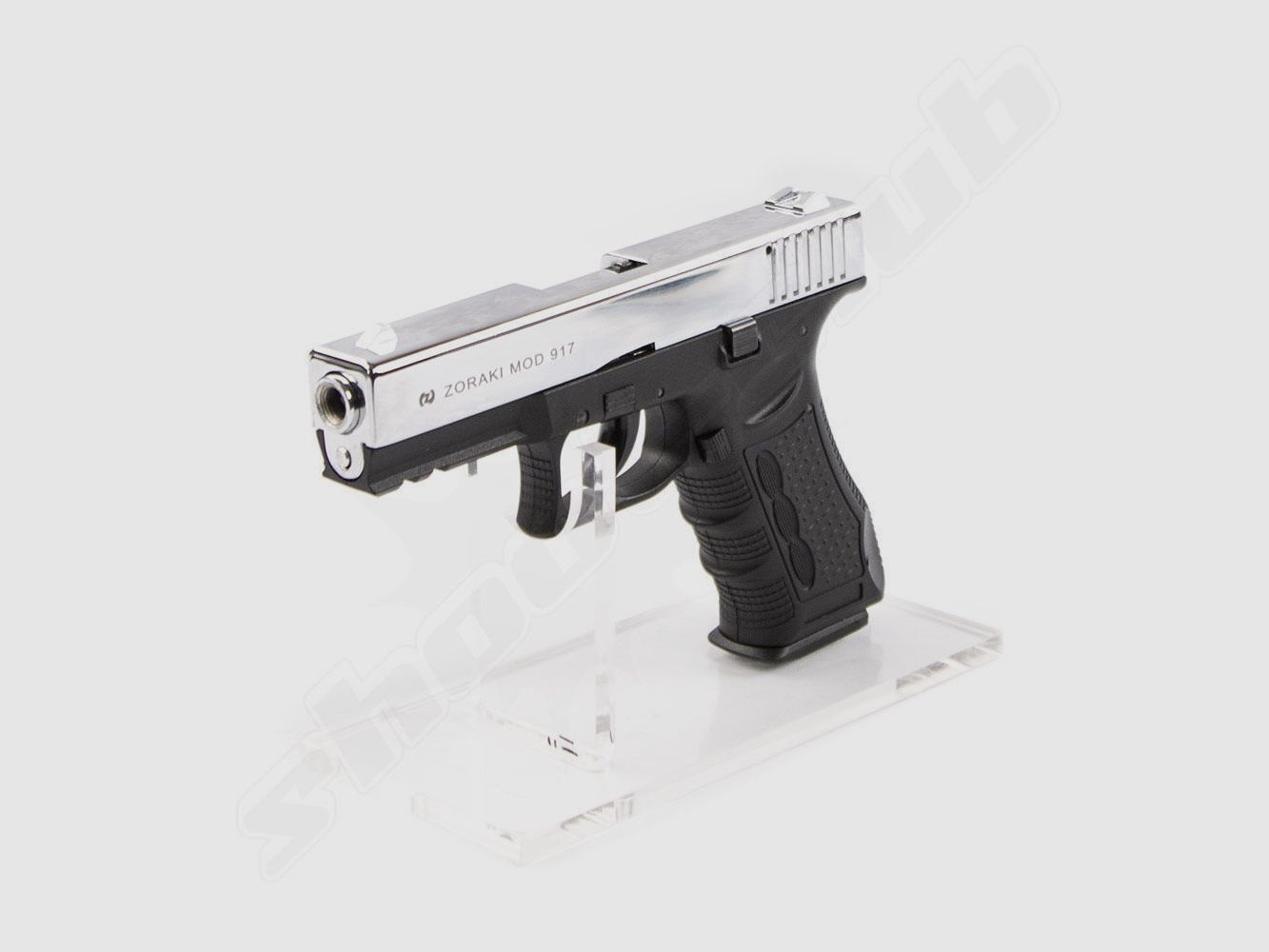 Zoraki 917 Schreckschuss 9 mm P.A.K. chrom special + Platzpatronen