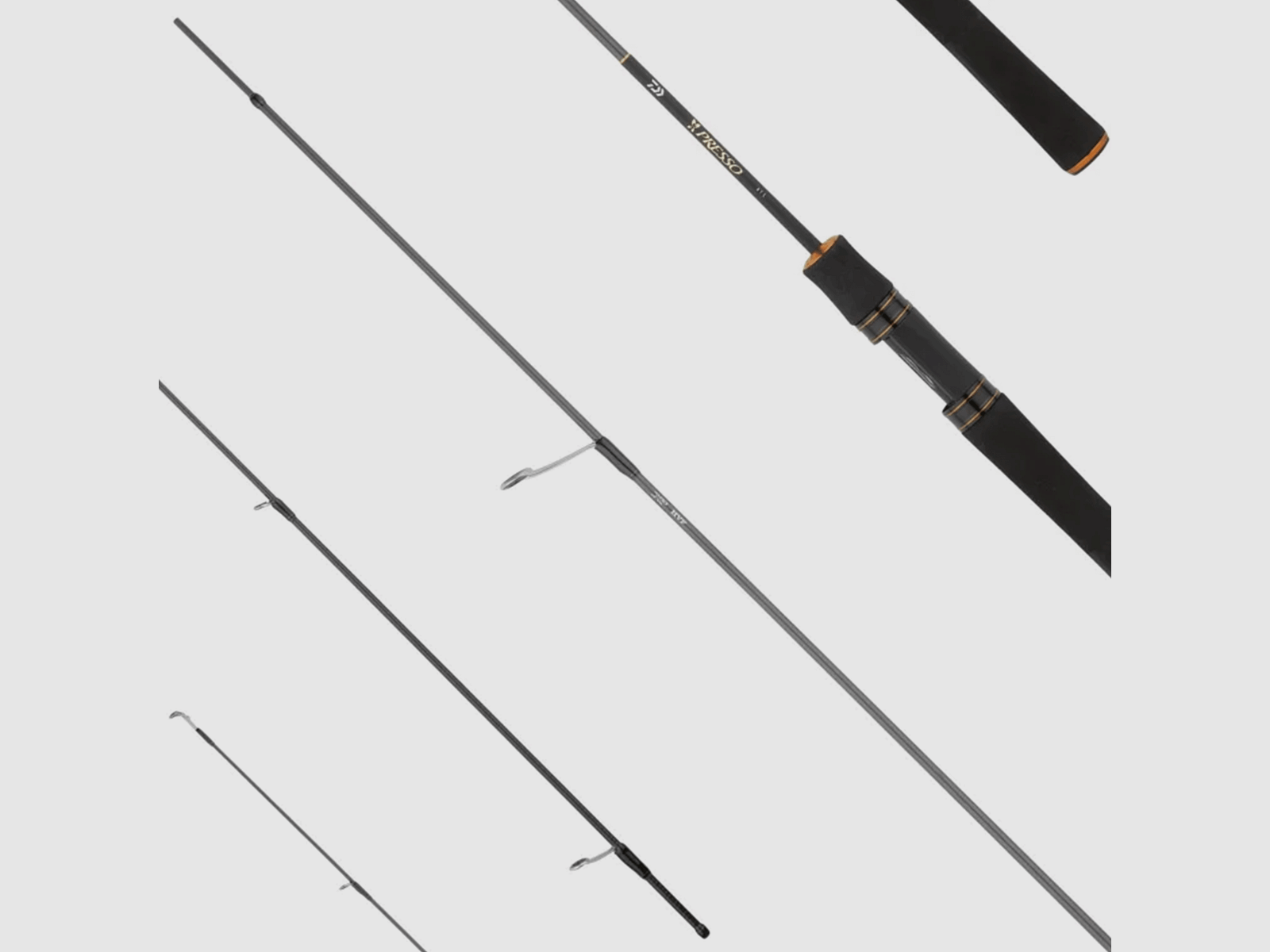 DAIWA – 25 PRESSO 61L 6’1’’ (1,85 m) | 2szt. | 95 cm | 71 g | 0,6-4 g | 1,5-5 lb, zdjęcie 1 z 5