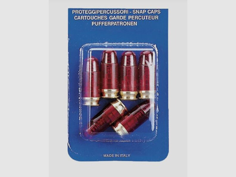 6 Pufferpatronen für Kurzwaffe Kal. .45