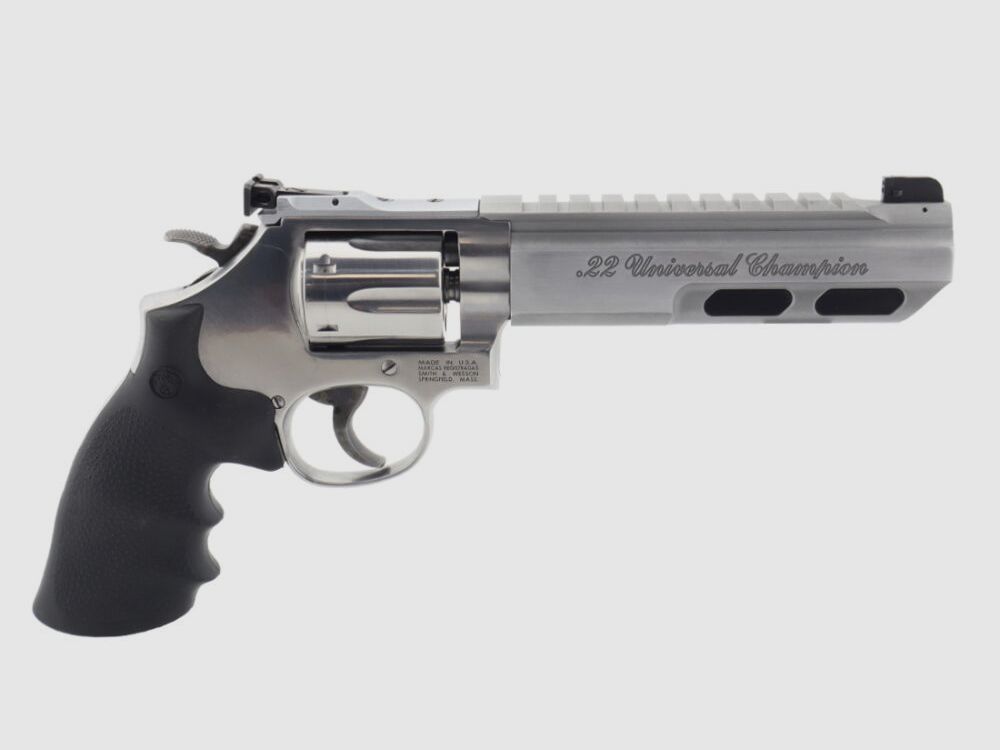 Smith & Wesson 617 Universal Champion S&W .22 Caliber Revolver KK, image 6 of 9