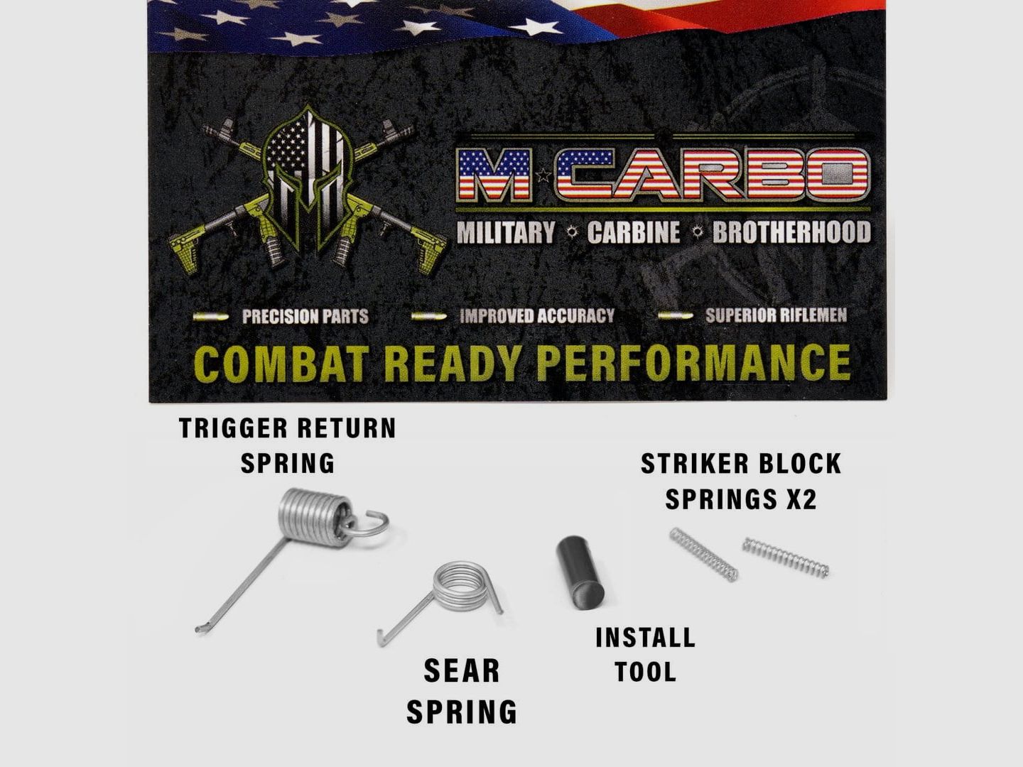 MCarbo Ruger MAX 9 trigger spring kit, image 1 of 2