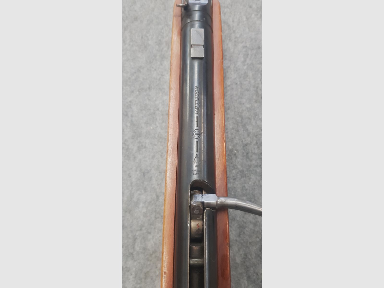 Q1 Schräger Korntunnel Halter Haenel Mod. 311  mit Feinabzug und Diopter Durchlader cal. 4,5mm Diabolo