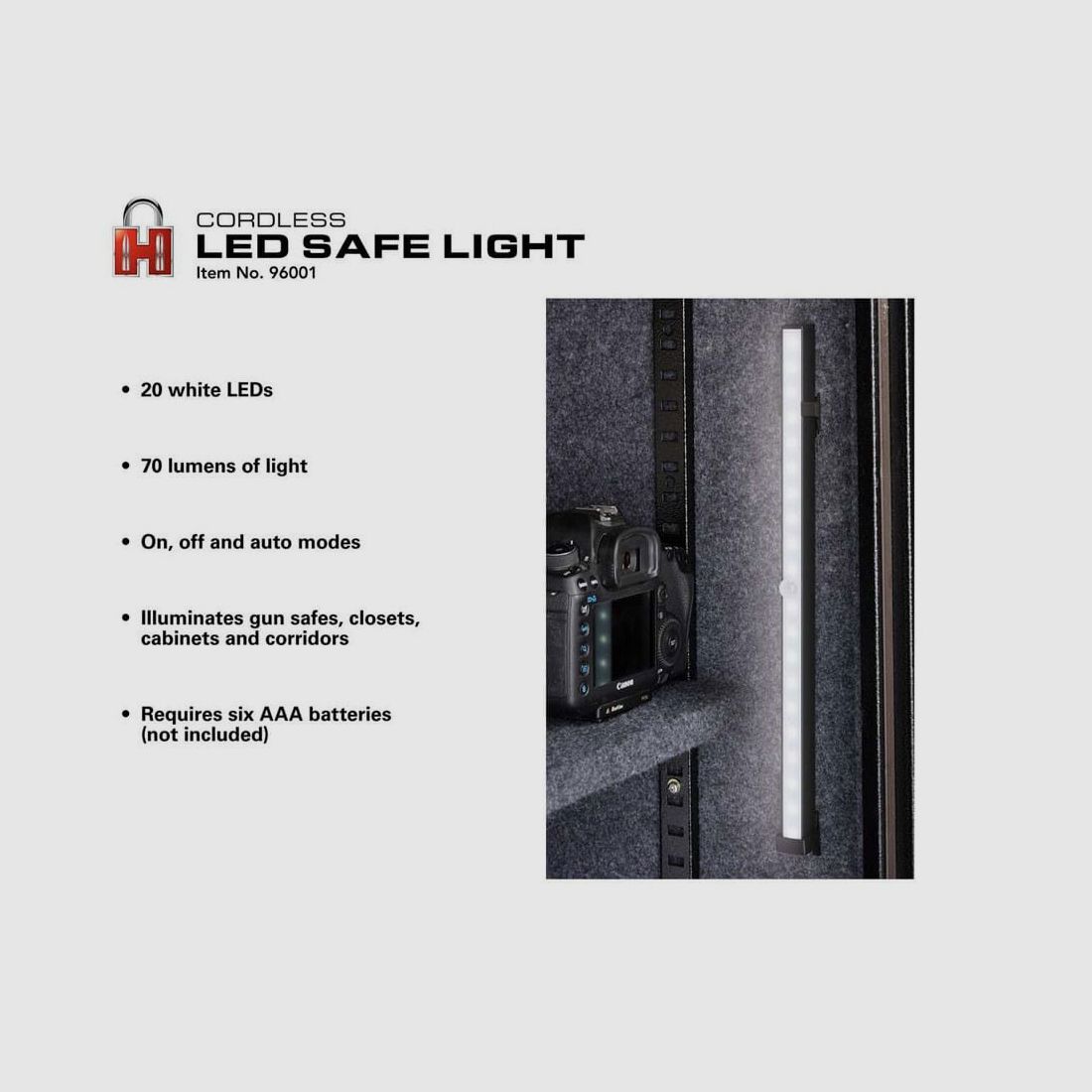 Hornady Security Accessories Cordless LED Safe Light (20 LED White), Bild 2 von 3