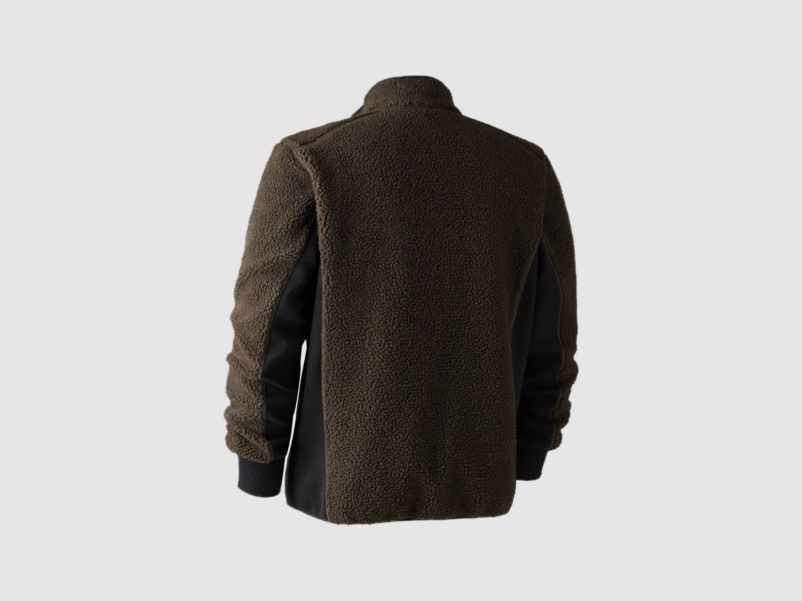 DEERHUNTER Rogaland Fleece Jacket Chocolate Brown