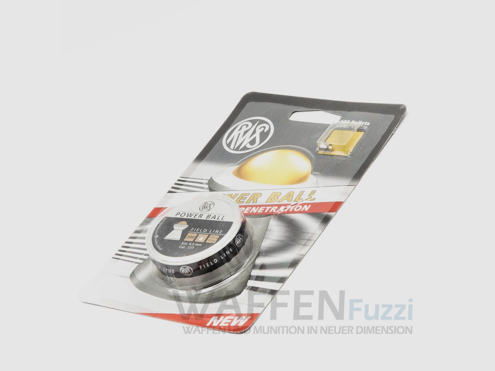 RWS Power Ball Kaliber 4,5mm Field Line 200 Diabolos