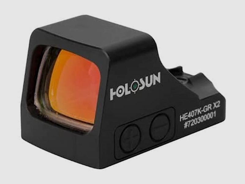Holosun HS407K-GR X2 Mini Point Rouge Vert, image 1 sur 7
