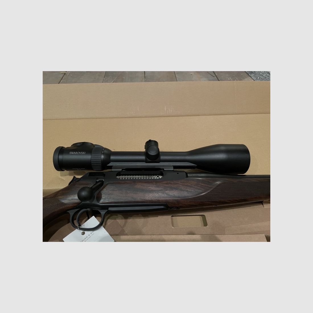 Sauer 404, 9,3x62 con Swarovski Z6i 2.5-15x56 P