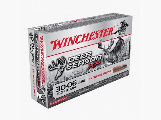 Cal. 30-06 Winchester Extreme Point 150 Grains pack of 20
