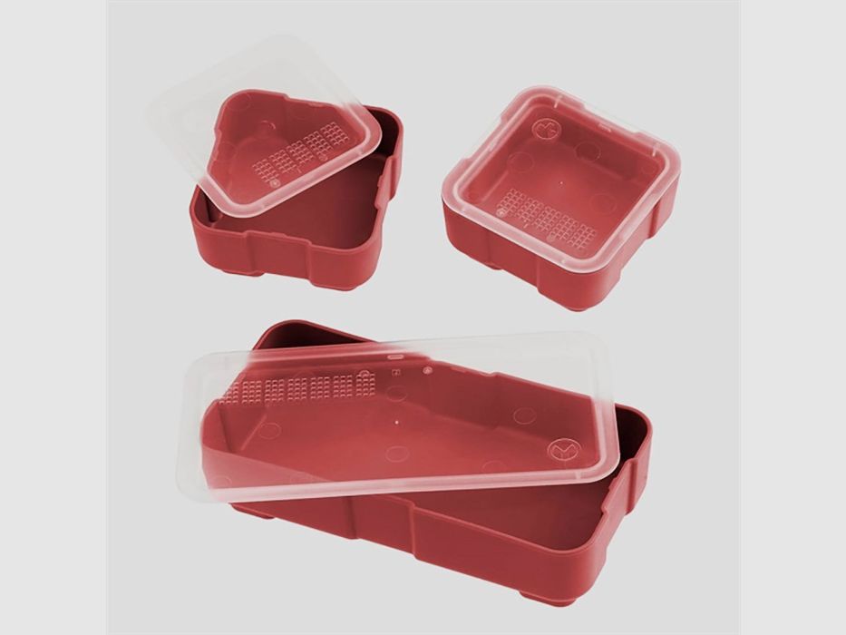 MAGPUL DAKA BINS 3-PACK - UNO 2X4 E DUE 2X2 ROSSO, immagine 3 di 5
