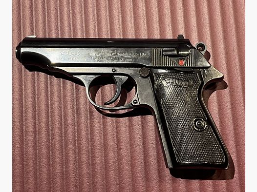 Walther PP 'Polizeipistole' 7,65mm - Set mit Munition