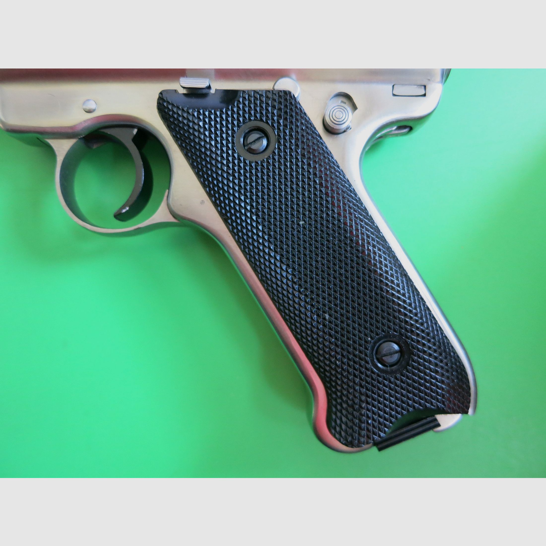 Sportpistool Ruger Mark II (MK 2) Target STS, .22 lfB, RVS (roestvrij staal)     #31