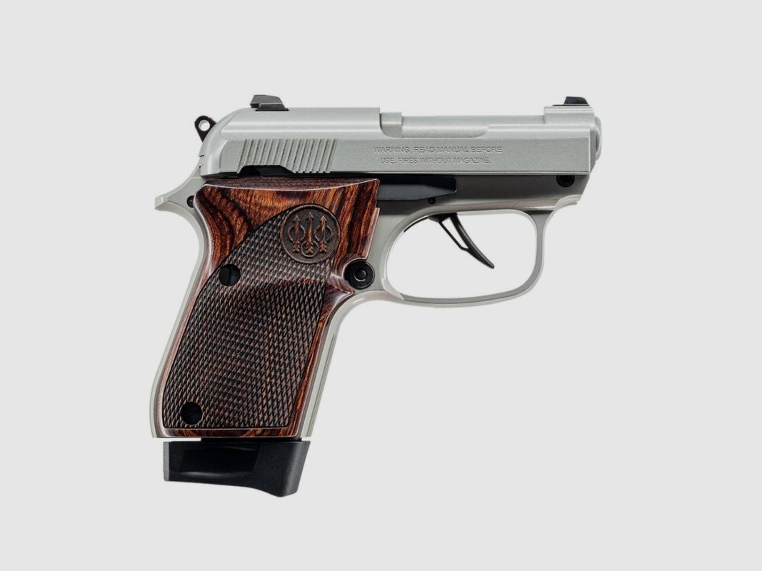Pistolet Beretta 30X Tomcat Inox/Black Wood Grip 32 ACP, zdjęcie 4 z 4