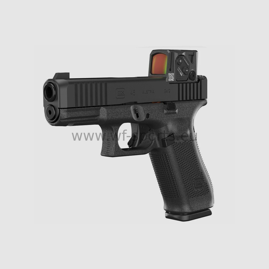 Glock HalbSL Pist, GLOCK G45 A-CUT COA Combo