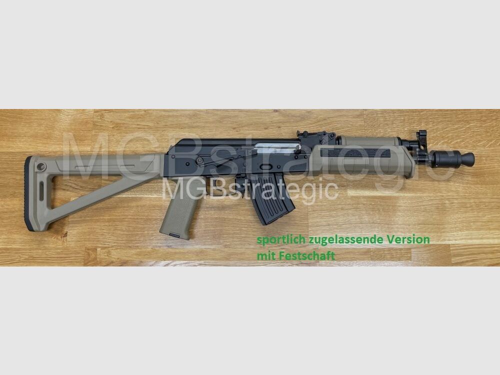 WBP Mini Jack - halbautom. Büchse .223Rem - System AKM AK47 AK74 Schichtholzschäftung - Made in Poland - MiniJack