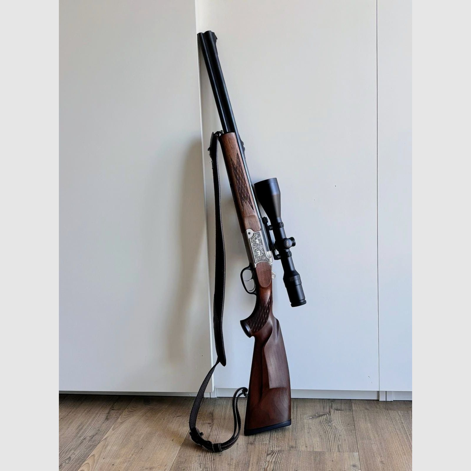 Bockbüchsflinte mit Einstecklauf