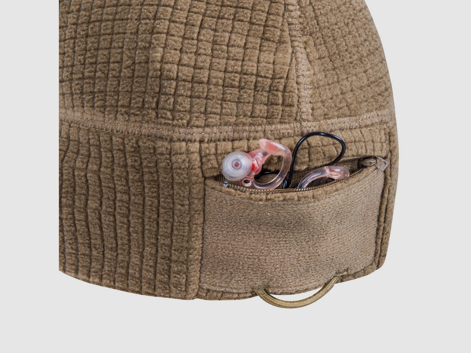 HELIKON-TEX RANGE BEANIE CAP® GRID FLEECE  OLIVE
