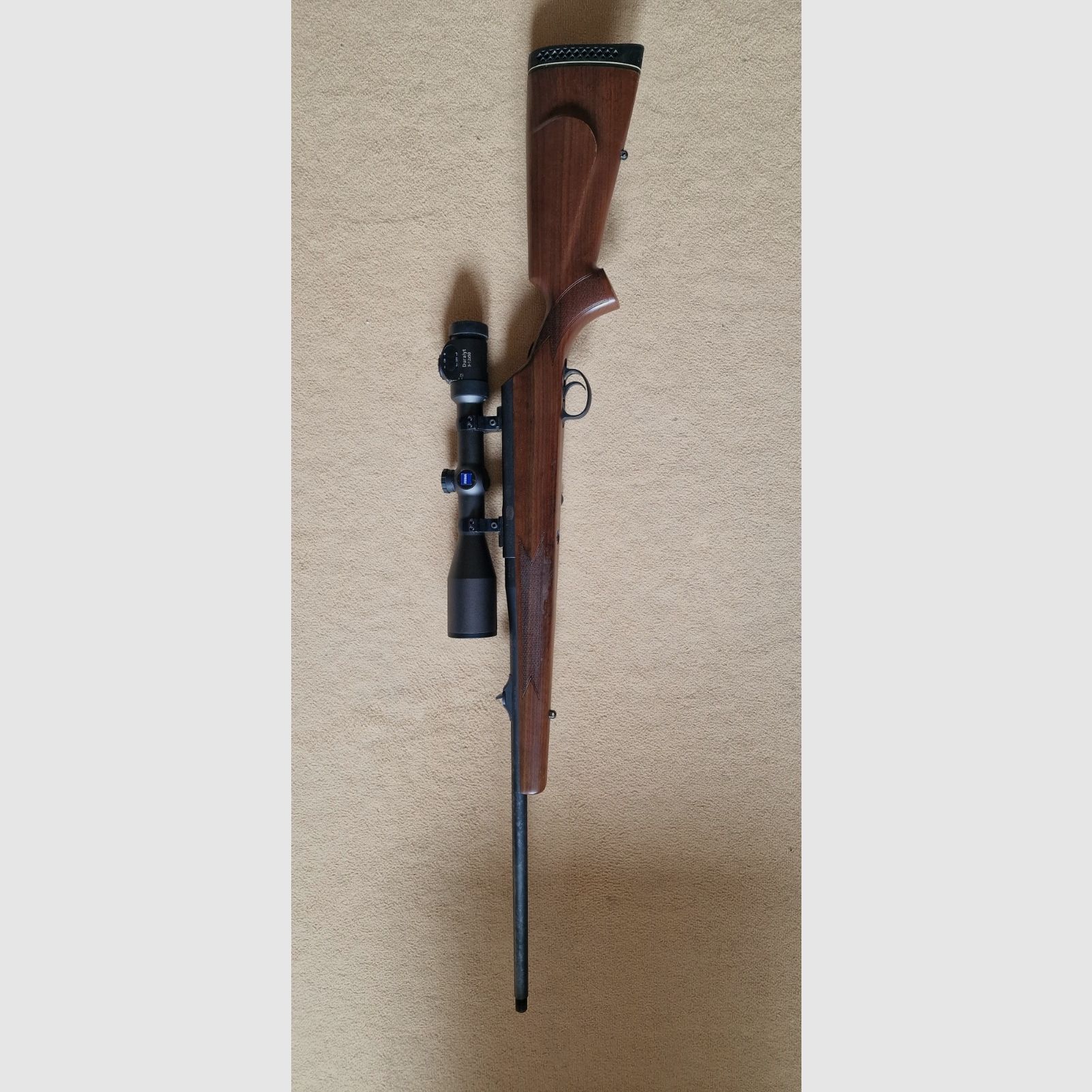 Mauser M96 with optics and silencer