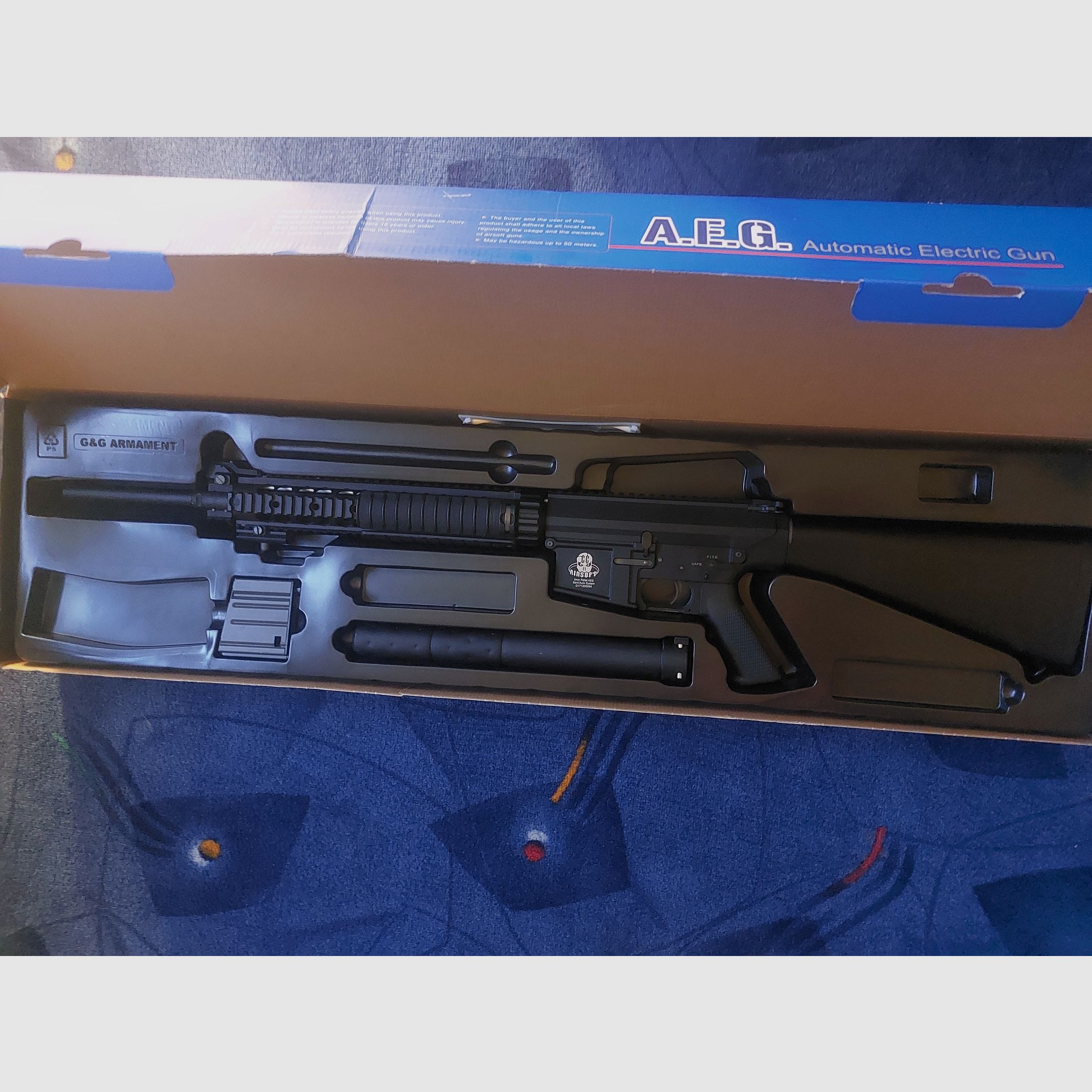 G&G GR25 Sniper Inkl. 9.6V 4200NiMH Akku
