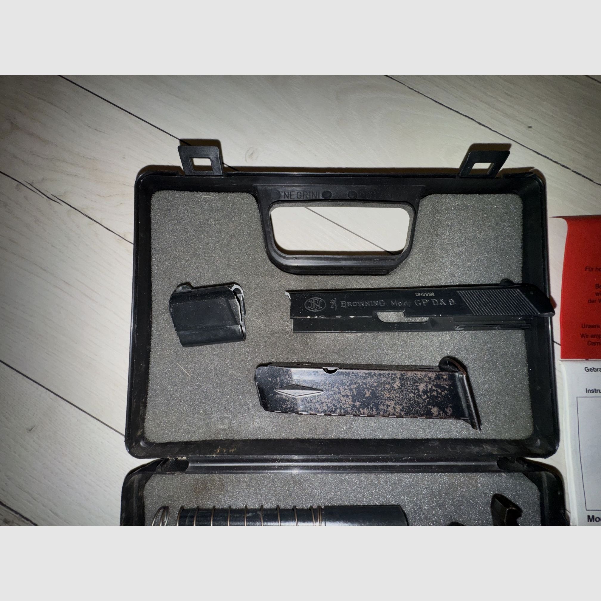 Browning GPDA 9 9mm P.A.K. Defective/Spare Parts Warehouse