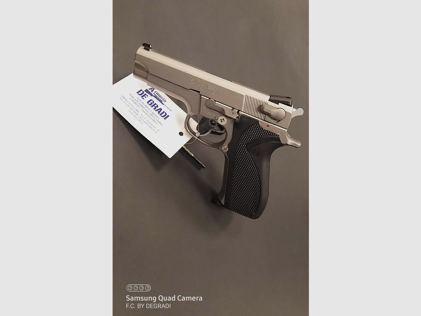 SMITH & WESSON MODEL 5906 9X21, image 1 of 3