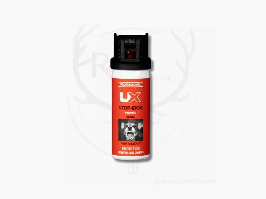 Aerosol STOP DOG Pfefferspray 50 ml Klappdeckel UX