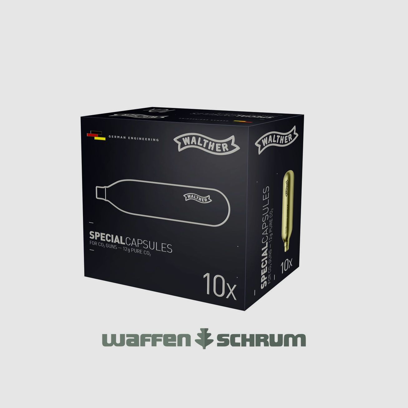Walther Co2-Kapseln 12g   10er Pck.