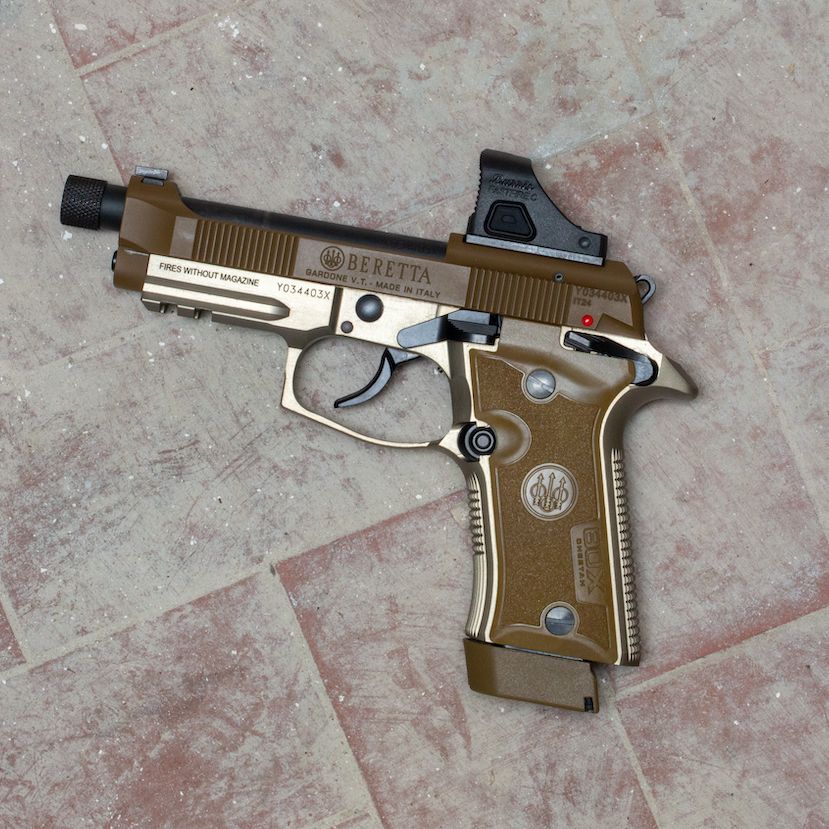 Beretta 80X Cheetah Tactical FDE — Mehr Reichweite, mehr Kapazität, italienisches Design