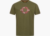 Denmark National T‑Shirt 26 Dunkel Oliv Dunkel Oliv 3XL