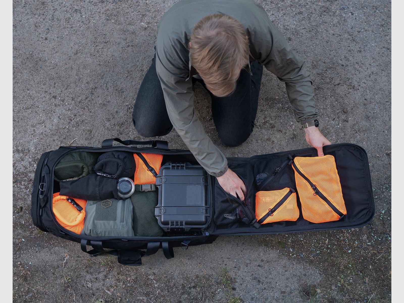 Savotta Keikka Duffel 80 Liter Black
