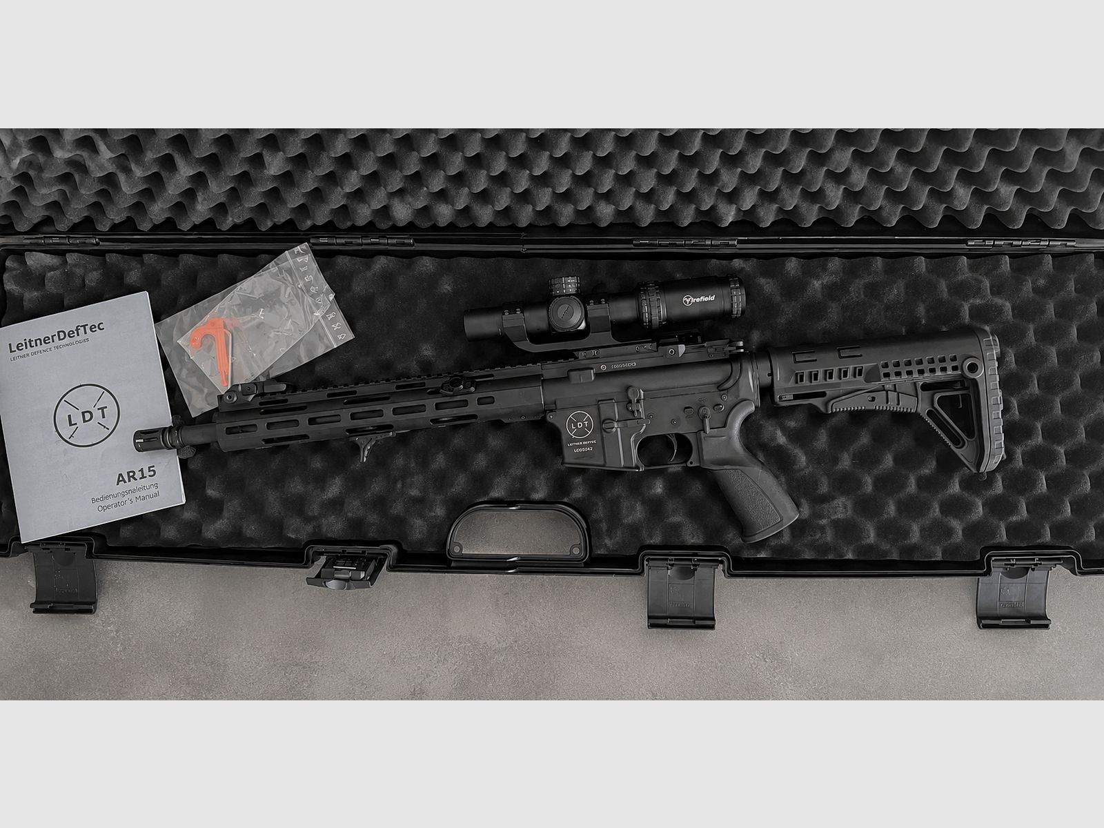 AR-15 von LuxDefTec: LDT15 in 14,5", top Zustand, super Preis-Leistung