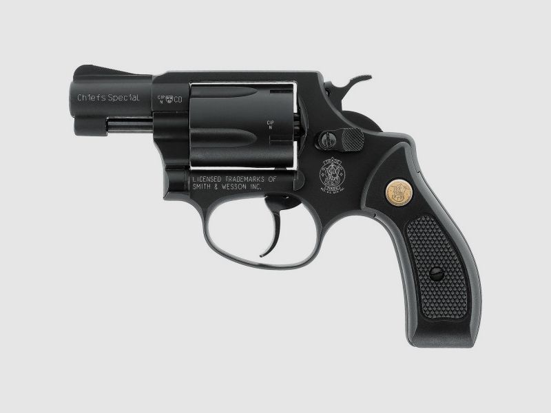 SMITH & WESSON CHIEFS SPECIAL - 9MM R.K. - 5 SCHOTEN