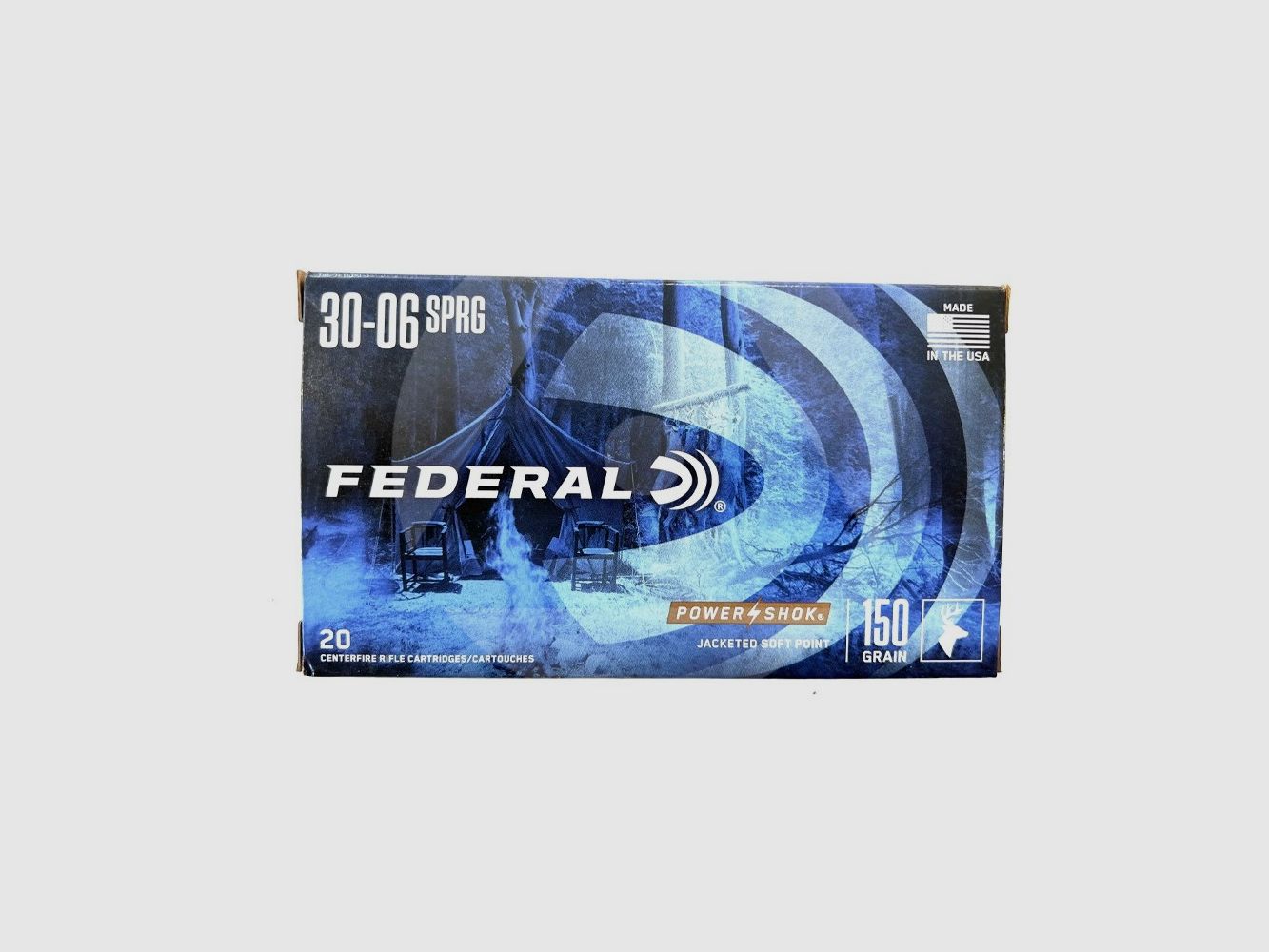 FEDERAL – 30-06 SPRING 150 GR ummanteltes Geschoss mit weichem Punkt, Bild 2 von 3
