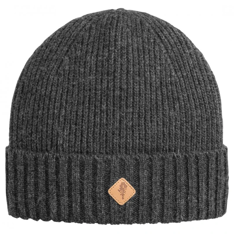 Czapka zimowa wełniana Pinewood Wool 1121-449 antracyt